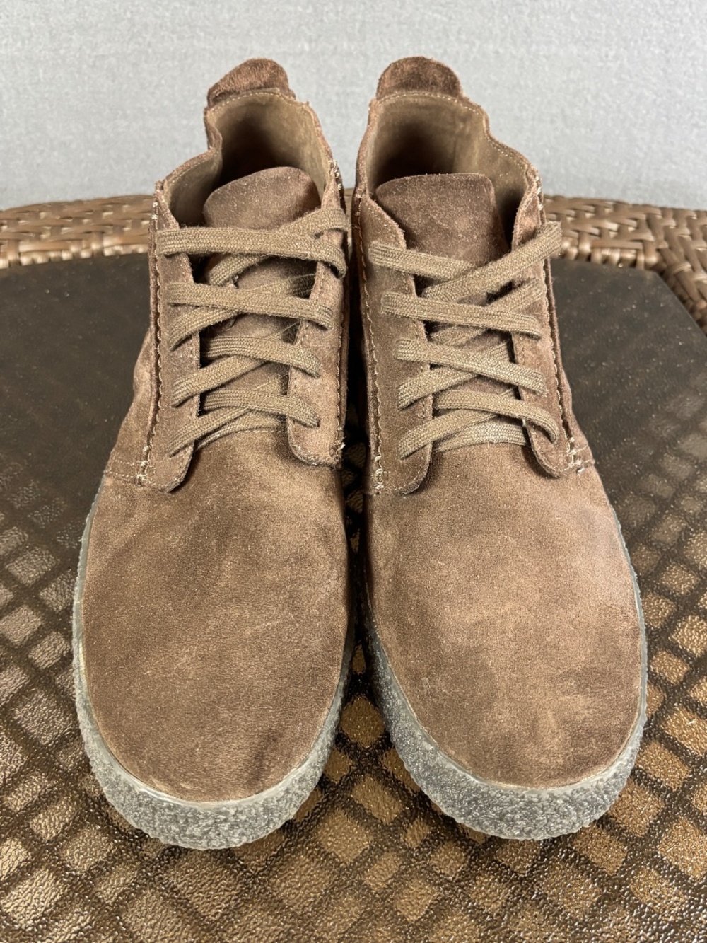 Clarks Streethill Contour Cushion Mid Suede Lace Up Ankle Boots Size 11M